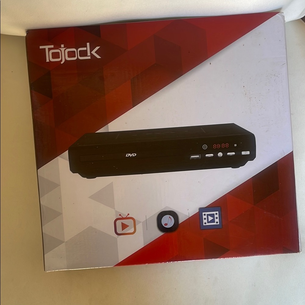 Tojock Black DVD Player